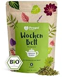 PregniVital® - Wochenbett Tee - 100% BIO Rückbildungstee - mit Frauenmantel, Schafgarbe und Hirtentäschelkraut nach traditionellem Hebammen-Wissen - für spezielle Bedürfnisse nach der Geb