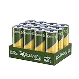 Organics by Red Bull Viva Mate - 12er Palette Dosen - Bio-Erfrischungsgetränke 100% natürliche Zutaten, EINWEG, 12 x 250
