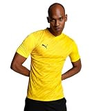 PUMA Herren Teamultimate Jersey T-Shirt, Gelb-Cyber Yellow, L