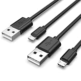 Superer Micro USB Kabel Ladekabel Passend für Sony PS4 Controller, Playstation 4 Slim, PS4 Pro Netzkabel Datenkabel Charging Cab