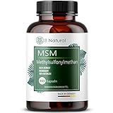 MSM 365 Kapseln 99,9% reines Methylsulfonylmethan Hochdosiert & hohe verfügbarkeit vegane Kapseln ohne Z