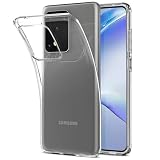 Oprimio Kristallklar Hülle für Samsung S20 Ultra [Silikon Hülle] [%100 Durchsichtig] [Deutsche Material] [Ultra Dünn] Klar Handyhülle für Samsung Galaxy S20 U