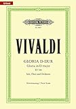 Gloria D-Dur RV 589: für Soli, Chor und Orchester / Klavierauszug (Edition Peters)