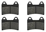Bremsbeläge Für F800GT 2013-2016 F800R 2009-2014 F800S F800ST 2006-2013 Motorradteile Bremsbeläge Motorrad Vorne Hinten Bremsbeläge Bremsbelagsatz(2 Pair Front)