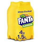 Fanta Zero Lemon EINWEG (4 x 1,5 l)