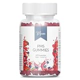 PMS Gummies - 60 Gummies - Hochdosiert - Mönchspfeffer, Cranberry, Dong Quai - 100% Vegan & Zuckerfrei | Herstellung & Laborprüfung in Deutschland | MIOSAN® CLUB - Exklusives Wohlb