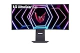 LG Ultragear™ 39GS95QE-B.AEU Gaming-PC-Monitor 39 Zoll (89 cm) – OLED-Panel, QHD-Auflösung (3440 x 1440), 0,03 ms GtG 240 Hz, DisplayHDR™ True Black 400, DCI-P3 98,5%, AMD FreeSync Premium Pro,