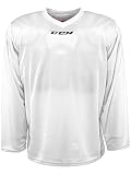 CCM - CCM PRACTICE JERSEY 5000 JR - - White JR-S/M