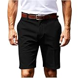 Sporthose Herren Kurz Shorts Für Jungen Kurze Hosen Radler Sportbekleidung Sport Running 6XL Herren Shorts Jeans Fitnesshose Kurz Cargo Short Kurze Hosen Für Männer Trikot Set (Schwarz,XL)