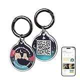 Pawdel IndieTag – Personalisierte QR-Code-ID-Erkennungsmarke für Hunde und Katzen mit SMS & Online-Haustierprofil – Missing
