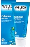 WELEDA Bio Fußbalsam, Naturkosmetik Fußpflege zur Vorbeugung und Behandlung von Hornhaut, Fußcreme und Schrundensalbe zur Pflege beanspruchter und trockener Füße (1 x 75 ml)