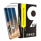Bodyguard 2 Stück Schutzfolie für Panzerglas für Huawei P40 Pro 5G, HD-Klar Anti-Fingerabdruck 9H Härte Ultrabeständig P40 Pro Displayschutzfolie, 3D Vollbildschirm Hohe Empfindlichkeit Schutzg