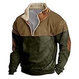 KONG JIMFAN Sweatjacke Herren Mit Kapuze Hooded Unisex Herren Hoodie Mit Kapuze Mit Kordel Herren Hoodie T-Shirt Herren Mit Kapuze Hoodie Gothic Motorrad Pullover Pullover(Army Green,3XL)