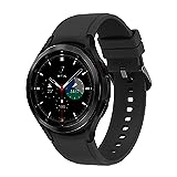 Samsung Galaxy Watch4 Classic, Runde Bluetooth Smartwatch, Wear OS, drehbare Lünette, Fitnessuhr, Fitness-Tracker, 46 mm, Black inkl. 36 Monate Herstellergarantie [Exkl. bei Amazon]
