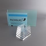 LOBOTEC - PLEXIGLAS® / Acrylglas Zuschnitt 2-20 mm, Plexiglasscheibe glasklar, hochwertige Platte nach Maß, Zuschnitte verschiedene Größe, (6 mm, 1000 x 500 mm)