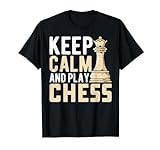 Bleib ruhig und spiele Schach für Schachspieler T-S