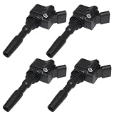 Zündverteiler 04E905110E Zündspulen Für CADDY Für GOLF Für JETTA Für PASSAT Für POLO Zubehör Zündspulen Pack(4pcs)