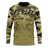 MTB Trikot,Herren Langarm MountainbikeShirt,Fahhradtrikot MTB Rennrad Trikot,Motocross-Jersey Langarm | Shirt Downhill Fahrrad Jersey Schnelltrocknend (P7,XL)