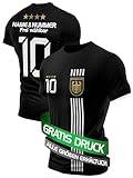 IIIII20Fo7IIIII Fussball Deutschland Trikot Em 2024 Kinder mit eigenem Namen personalisiert - Jungen National Fußball Kind Trikots - Jungs Fanartikel deutsche Nationalmannschaft YT5B