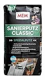 MEM Sanierputz Classic 25 kg grau - Isoputz - Anti-Schimmelp