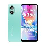 ZTE Blade A35e, Android-Handy，Smartphone ohne Vertrag: 2GB+64GB Speicher, Grün, 5000 mAh Batterie & 6.52' HD+Display