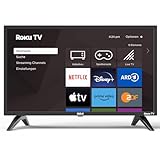 RCA Smart TV 24 Zoll Fernseher Roku TV(60cm) HD Ready Triple Tuner Dolby Audio HDMI USB WiFi Apple TV+ Netflix YouTube usw (2024)