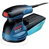 Bosch Professional Exzenterschleifer GEX 125-1 AE (125 mm Schleifteller, 250 Watt, inkl. Microfilter Box, 1x Schleifpapier)