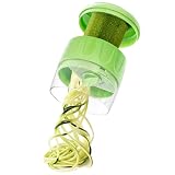 Spiralizer Multifunktions - Handbuch einstellbarer Zoodler | Robustes Hülsenfisch Schneiden für Zucchini -Nudelsalatkartoffeln Gurken Karotten | Kohlenhydratkochbü