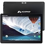 Acepad A140 v2022 (10.1') LTE Tablet PC - Deutsche Marke - FHD 1920x1200, 4GB RAM, 64GB Speicher, Octa Core, WLAN/Bluetooth/4G, USB-C/microSD (Schwarz)