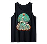 Zombie Fahrrad Fahrrad Grafik T-Shirts für Damen Herren Tank Top
