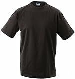 James & Nicholson Herren Kurzarm T-Shirt Round - T - Heavy ÜG, Gr. XXXX-Large, B