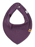 NAME IT Halstuch Baby Dreieckstuch UNI in Rippoptik Organic Cotton (Hortensia)