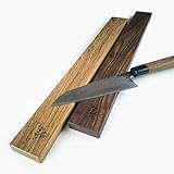 hannes.design Magnet Messerhalter Holz lokal handgemacht, konkurrenzlos starke Magnete, Kleben/Schrauben - unbestückte Messer-Leiste Magnetleiste Küche ohne Bohren Wand-Halter (Eiche, 360mm)…