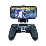 Mcbazel PS4 Smartphone Clip Halterung für PS4/ PS4 Slim/ PS4 Pro Controller – Handy Halterung Zubehör für PlayStation 4