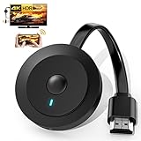 Wireless HDMI Adapter, Dongle für TV, MpioLife 4K Full HD Miracast, Streaming Videos Screen from Android/Windows/Mac OS-Laptop, phone, Tablet,PC zu HDTV/Monitor/Projek