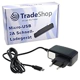 2A Hochleistungs Schnell-Ladegerät Netzteil Ladekabel Micro-USB für ZTE Blade 3 A452 A510 A512 A520 A6 A602 A610 Plus A612 A910 C341 G L110 L2 L3 L3 Plus L5 L5 Plus L6 L7 Q Q Maxi Q Mini S6 S6+ V220