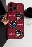 PONRFEKT Silikon Hülle für Huawei P30 Pro Handyhülle,dünne Schutzhülle Süße Katze Cartoon Muster Design Mode weiches TPU Silikon Stoßfest handyhülle-W
