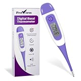 Preview Basalthermometer Digitales Basalthermometer zur Zykluskontrolle Fruchtbarkeitsthermometer Eisprung Messgerät Fruchtbarkeits trackle T