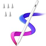 Stylus Pen für iPad Apple 2018–2023,iPad Pencil mit Fast Charging für iPad 10/9/8/7/6th Gen,iPad Pro 11/12.9',iPad Mini 6/5th Gen,iPad Air 3/4/5,iPad Stift mit Palm Rej