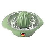 Westmark Zitronen-/Zitruspresse mit Behälter, Durchmesser: 18,7 cm, Fassungsvermögen: 350 ml, Kunststoff, Limetta, Grün, 3091227M