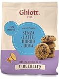 Ghiott Cookies 'Free From', Kekse mit Schoko-Chips, ohne Butter, Eier und Milch, 250 g