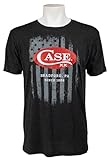 Case XX Knives U.S. Flag and Red Logo Black Cotton Small T-Shirt 52586