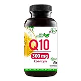 MeinVita Q10 Coenzym - 300 mg Tagesportion, Hochdosiert, 60 Kapseln, 100% veg