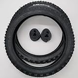 Ralson 2X 16 Zoll MTB Reifen + AV Schläuche | 16x1.95 | ETRTO 50-305 mit 1mm Pannenschutz Mountainbike Decke Mantel Fahrrad Klapprad Anhänger Handwag