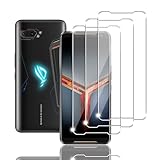 Zicurz 3 Stück Schutzglas für Asus ROG Phone 2, für Panzer Schutz Glas, Schutzfolie, HD Displayschutz, Blasenfrei, für Asus ROG Phone 2