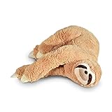 MikaMax Sloth Pillow – XL – Faultier Kuscheltier – XXL Kuscheltier – Teddy – Babyshower - Babyparty Geschenke – Super Weich - 60 cm – 23.5 I