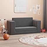 WHOPBXGAD Living Room Furniture Sets,Couch Sets for Living Room,Sofa Bed,Kindersofa 2-Sitzer Anthrazit Weich Plüschmodular Sofa,modular Couch,Outdoor Patio Furniture,