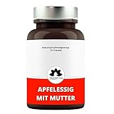 VitaminFuchs 450mg Premium Bio Apfelessig Kapseln mit Mutter - 3 Monatspackung - organischer Apfelessig in Kapseln - geschmacksneutrale Apfelessigkapseln - Made in Germany (180 Kapseln)