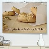 Frisch gebackene Brote und Brötchen (hochwertiger Premium Wandkalender 2024 DIN A2 quer), Kunstdruck in Hochg