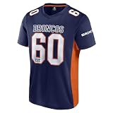 NFL Denver Broncos Core Foundation Top Polymesh Shirt Navy XXXL